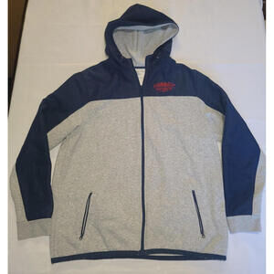 Disney Cruise Line 2020 Blue Hoodie Full Zip Adult Size L DCL Rare